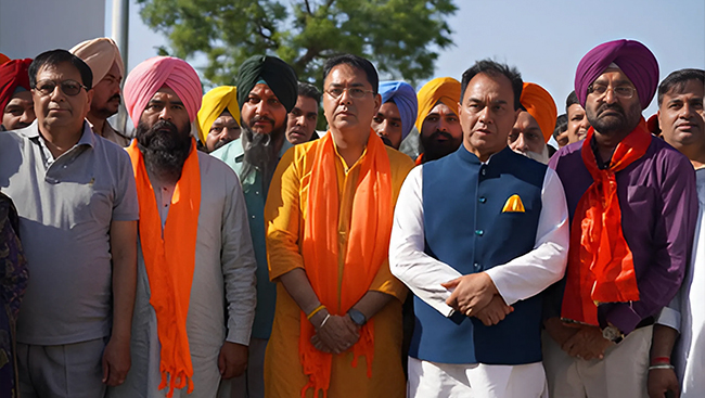 AAP Punjab holds statewide candle marches for Pahalgam victims